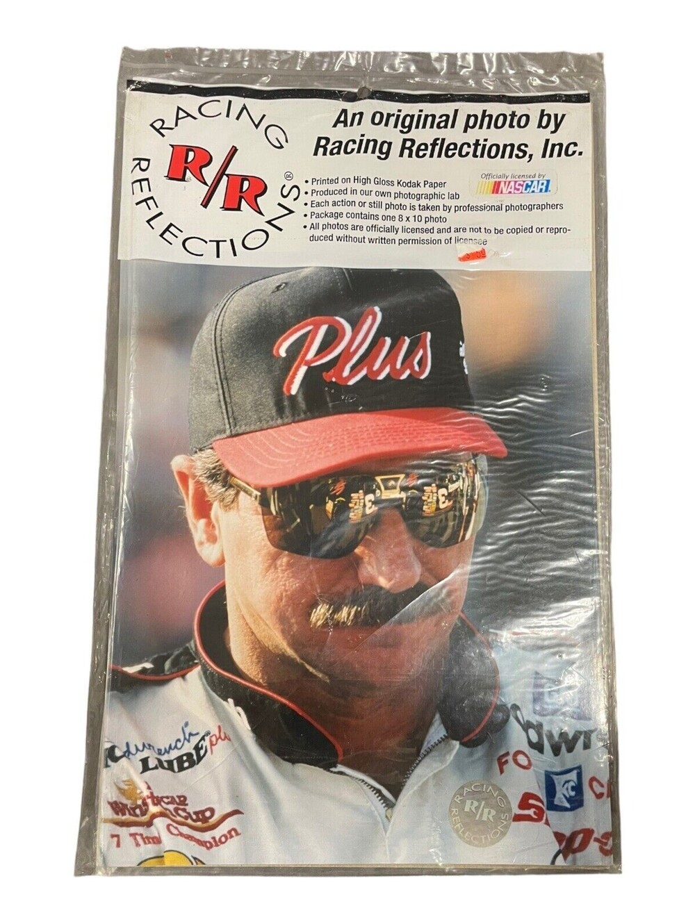Dale Earnhardt Racing Reflections Headshot Plus Gargoyles 1996 8x10 Picture